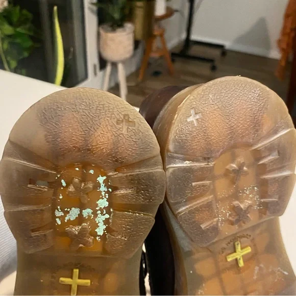 DR. MARTENS DOCS SIGMA LEATHER SHOE RARE CHUNKY SZ 39 US 8 L  GUC - Picture 13 of 16